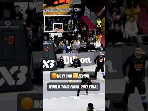 🤯 Zemun 🇷🇸 v Novi Sad 🇦🇪 in the 2017 #3x3WT Final was BLOCKBUSTER! 🔥🍿#3x3WTManama