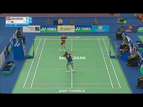 LIVE GUWAHATI MASTERS 2023 - Line CHRISTOPHERSEN [DEN] vs Wen Chi HSU [TPE] | SF