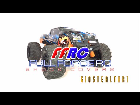 TRAXXAS X-MAXX FULL FORCE RC SHOCK COVER (BOOTS) INSTALLATION