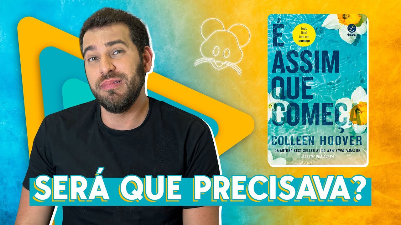 EU LI "É ASSIM QUE COMEÇA" | BATE PAPO MEIO A MEIO! (sem e com spoiler)