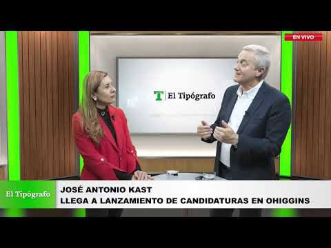 José Antonio Kast llega a lanzamiento de candidaturas en O'Higgins