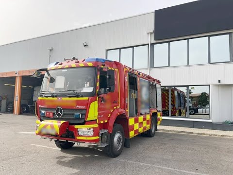 DAIMLER-BENZ Atego 1530 AF 4x4, Rosenbauer TLF, Retarder