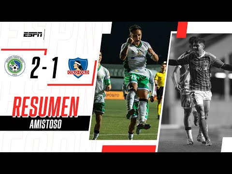 EL VELERO DIO LA SORPRESA EN EL AMISTOSO ANTE EL CACIQUE | Puerto Montt 2-1 Colo Colo | RESUMEN