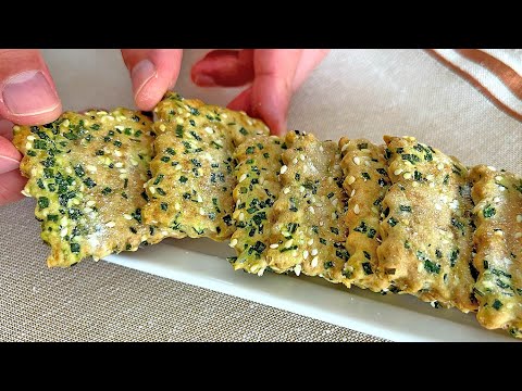 🤤 Ich kaufe keine Cracker mehr im Laden / du wirst überrascht sein, wie einfach und lecker es ist