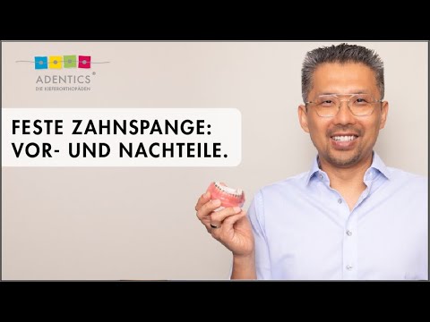 ADENTICS - Die Kieferorthopäden: Feste Zahnspange: Vor- und Nachteile.