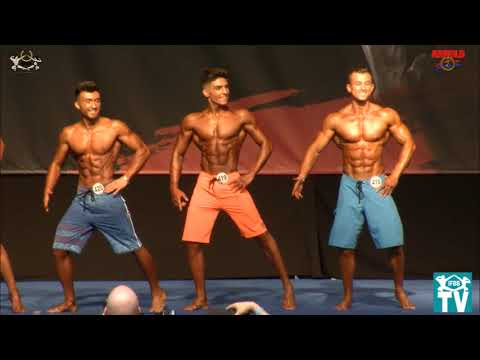 European Amateur Santa Susanna 2016 - Junior Men's Physique up to 170cm