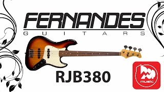 Video thumbnail for Бас-гитара FERNANDES RJB380 (Jazz bass) by PopMusicRu
