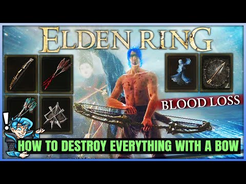 Bows Have a POWERFUL Secret in Elden Ring - How to Destroy the Game with the Best Naked Bow Build!