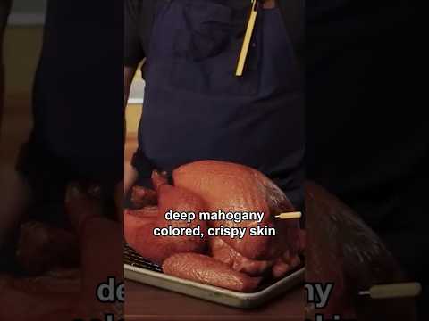 The Bourbon & Bitters Paint That Gives Your Turkey a Deep Mahogany Finish