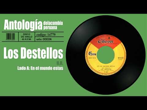 LOS DESTELLOS - En el mundo estas / Disco de Vinilo 45RPM | Cumbia