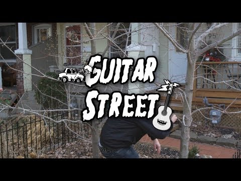 Guitar Street - Luke and his signature Ibanez LHM1