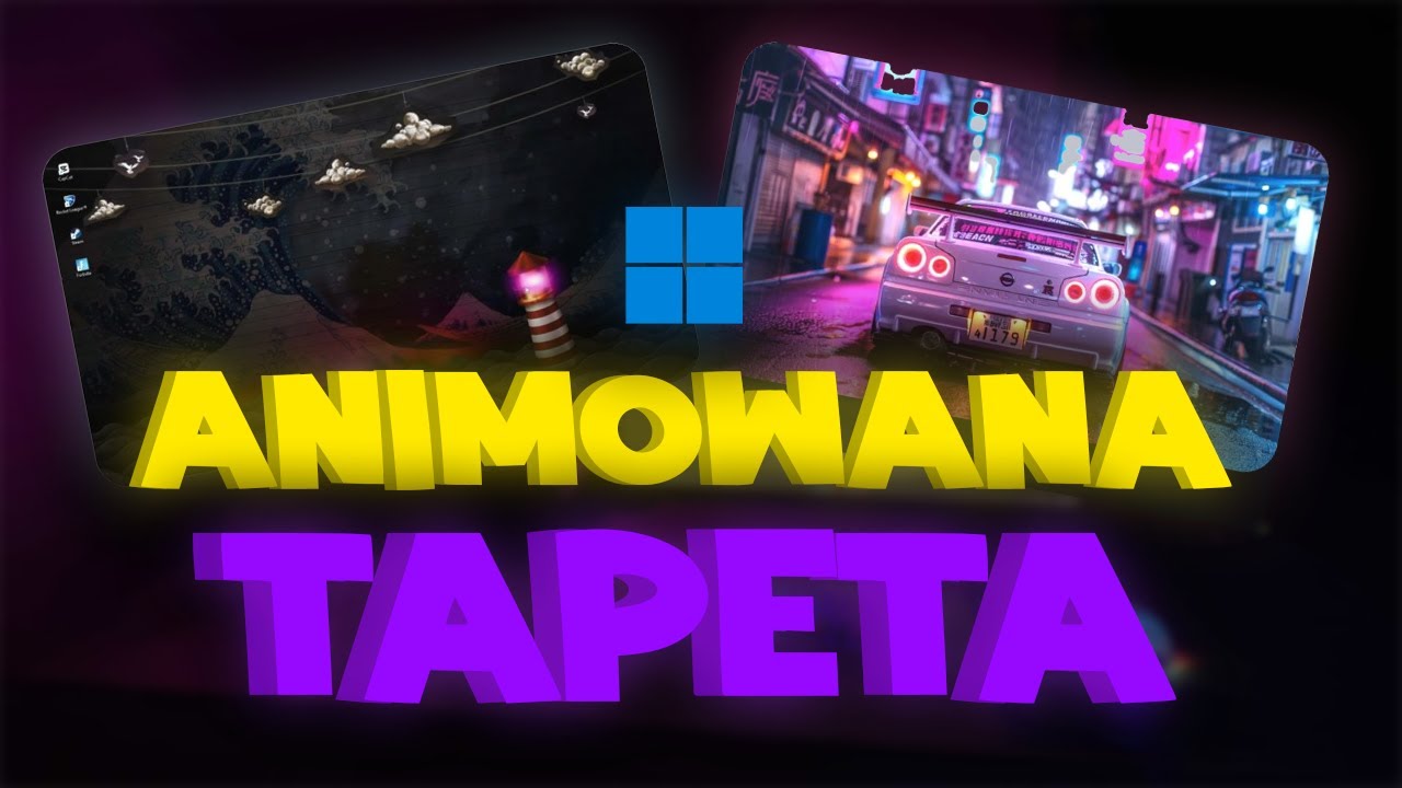 Jak DODAĆ ANIMOWANE TAPETY do Windowsa ZA DARMO!