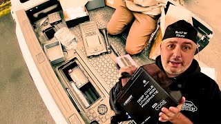 Fitting Tiny Batteries in Truck Camper - Road Trippen