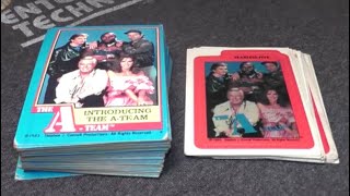 A-Team Trading Cards Review Topps 1983