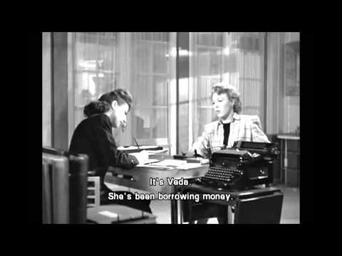 Mildred Pierce   frightened by a callus at an early age