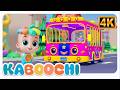 Wheels On The Bus Nursery Rhymes Music For Kids Videos By Kaboochi Kids