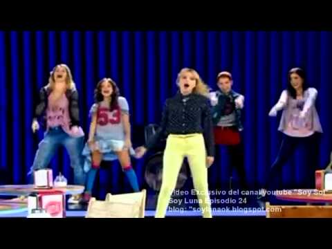 Soy Luna - Luna Y Ambar Cantan "Mirame A Mi" en los ensayos del Open Cap.24