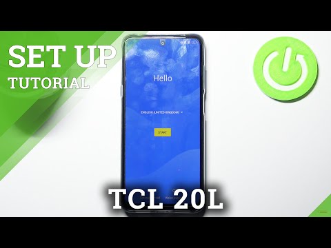 How to Initially Set Up TCL 20L -  First Configuration