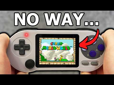 I bought a PORTABLE Super Nintendo... but got THIS? 😳