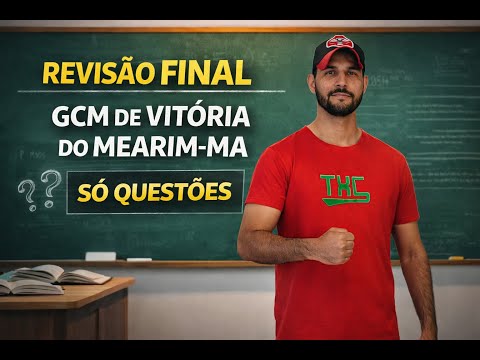 REVISÃO DE VESPERA  CONCURSO DE  VITÓRIA DO MEARIM -  MA