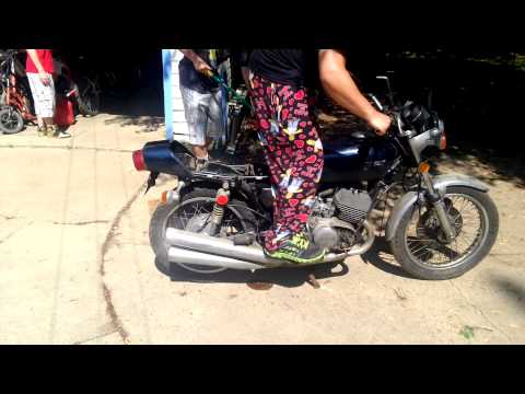 74 kawasaki s3 400 mach II trade for 125 2 stroke