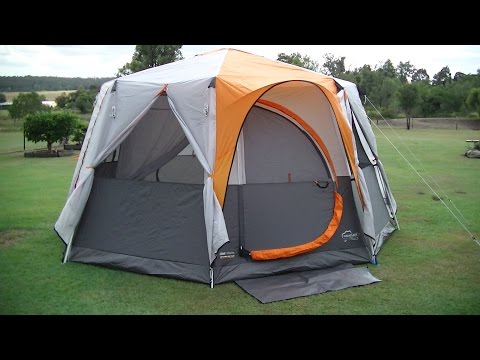 Coleman OCTAGON 98 TENT with Full Fly ~ Easy SETUP and Review