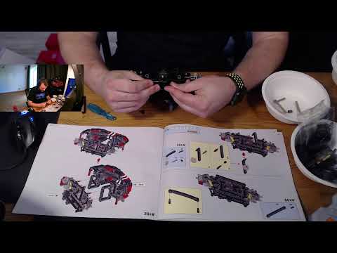 Bau der Vorderachse | Italian Super-Car CaDA Master C61042w | 3.200 Teile - Runde 2