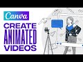 How To Create Animated Videos In Canva For FREE 2025 Step By Step Tutorial
