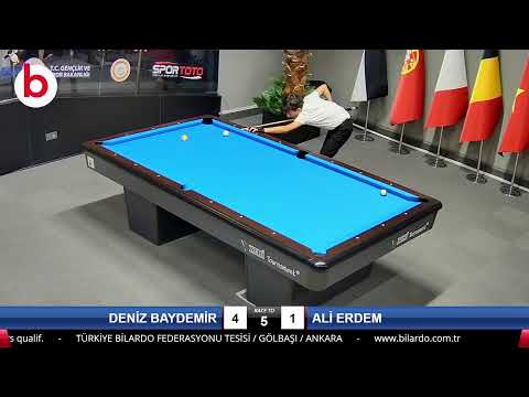 DENİZ BAYDEMİR & ALİ ERDEM Bilardo Maçı - 