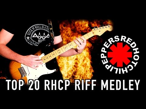 TOP 20 RHCP Guitar RIff Medley