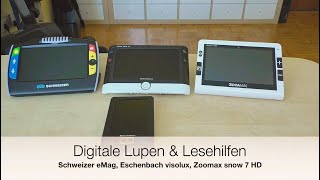 Digitale Lupen Lesehilfen im Test