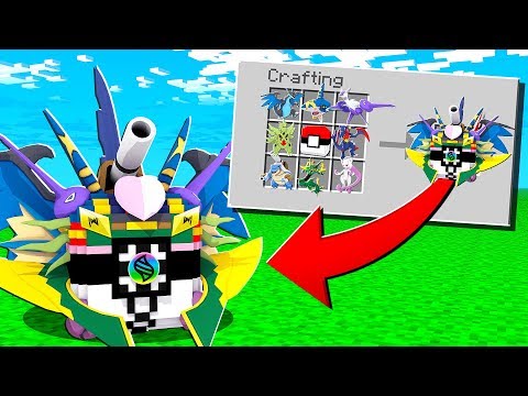 UM FÃ FEZ UMA LUCKY PIXELMON SÓ DE MEGA POKÉMON - MINECRAFT