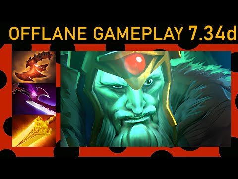 ✨BOOM Wraith King 76% Kill participation! Offlane Gameplay - Dota 2 Top MMR