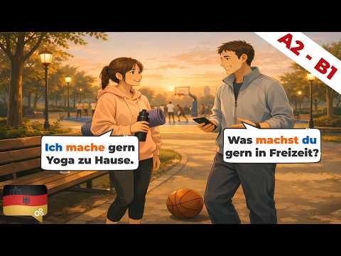 Deutsch Dialogen (A2-B1) | Deutsch lernen durch Hören | Wortschatz & Geschichten