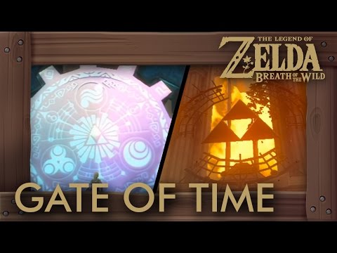 Zelda Breath of the Wild - Gate of Time Easter Egg (Skyward Sword)