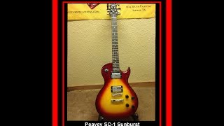 Video thumbnail for Peavey SC-1 Cherryburst Electric Guitar at Guitars Etc Athens, TX by Guitars Etc