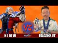 KOF XV Falcons ET Random Vs KIMW ️ Rugal Clark Goenitz ET Fights KIMW Random Select Kofxv