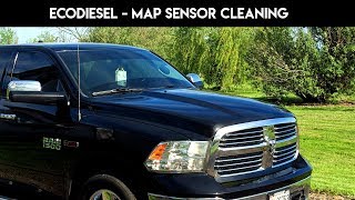 ram 1500 ecodiesel map sensor cleaning increase fuel economy - diesel trucks