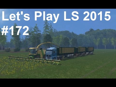 Let's Play Landwirtschafts Simulator 2015 #172 Zweites Gras Feld ist fertig LS15 Gameplay deutsch