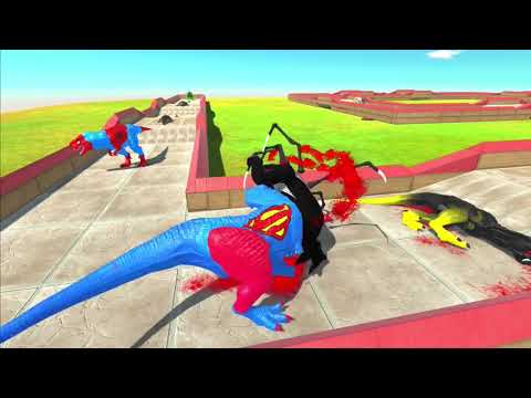 EPIC FIGHTS HULK GORO VS VENOM GORO - Animal Revolt Battle Simulator