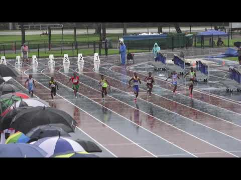 Boys 100m Dash 9-10 Year Old Semi Finals Heat 2- 44th Annual Northwest Track and Field Classic 2019