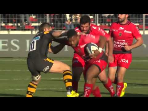 ERCC 2015-16. Toulon   London Wasps 17. 01.16 Full game. HD. English