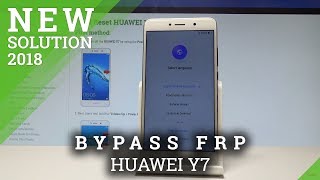 How to Bypass Google Verification in HUAWEI Y7 - Unlock FRP |HardReset.Info