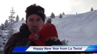 preview picture of video 'La Tania Snow Report 29 Dec 2013 latania.co.uk'