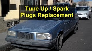 Basic tune up, spark plug replacement, Volvo 740, 240, 940, etc. - VOTD