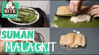 Double-steaming like a master to the perfect Suman Malagkit recipe