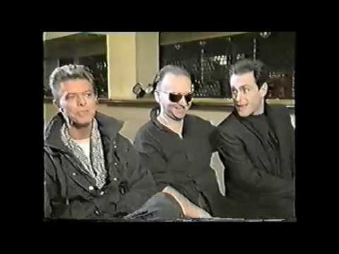 David Bowie / Tin Machine - UK TV - Anglia News 9 Nov 1991 Cambridge Reports