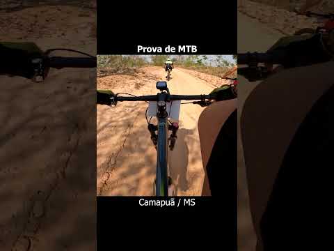 Prova de MTB na cidade de Camapuã / MS