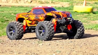 RC ADVENTURES - Unboxing a Double Flame Traxxas X-MAXX - Pitdawg Hydro Dip!