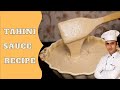 Tahini Sauce Recipe / Tahina sauce banane ka tarika in urdu hindi by the food artist